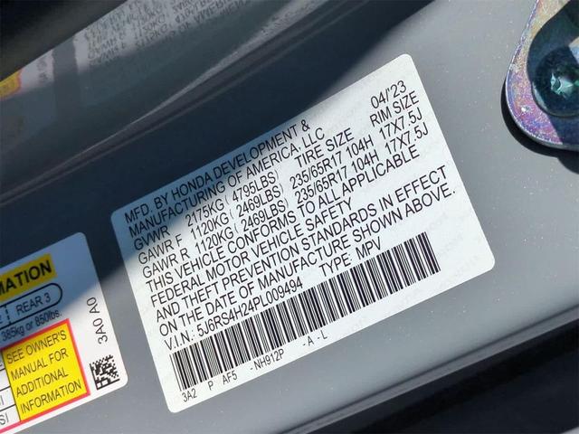 Photo of 2023 Urban Gray Pearl Honda CR-V