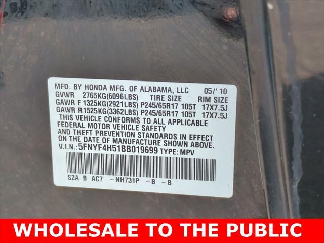 Photo of 2011 Crystal Black Pearl Honda Pilot