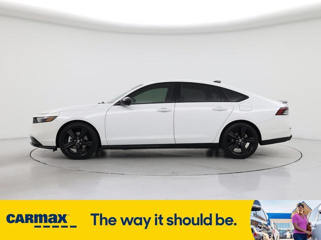 Photo of 2023 White Honda Accord Hybrid