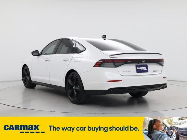 Photo of 2023 White Honda Accord Hybrid