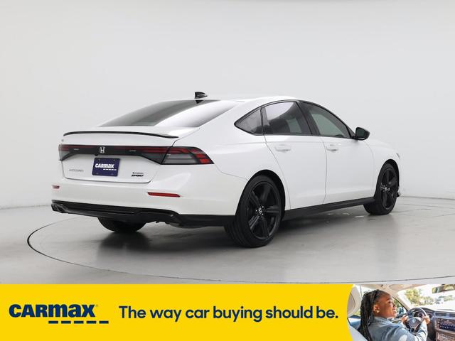 Photo of 2023 White Honda Accord Hybrid