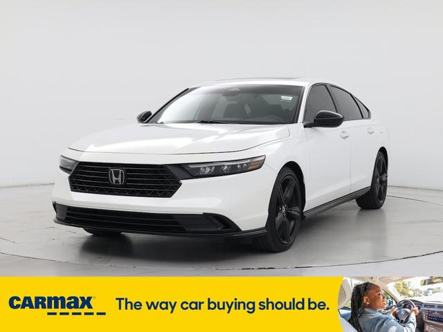 Photo of 2023 White Honda Accord Hybrid