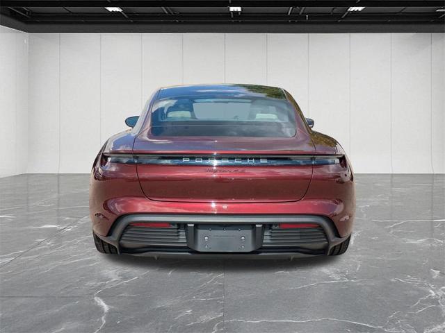 Photo of 2021 Carmine Red Porsche Taycan