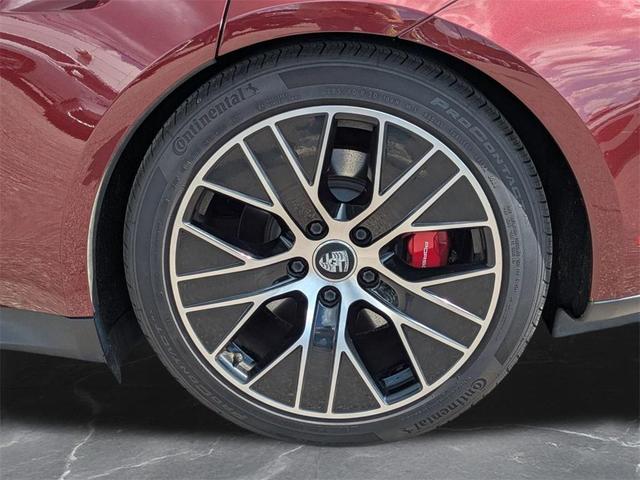 Photo of 2021 Carmine Red Porsche Taycan