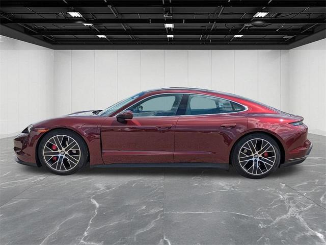 Photo of 2021 Carmine Red Porsche Taycan