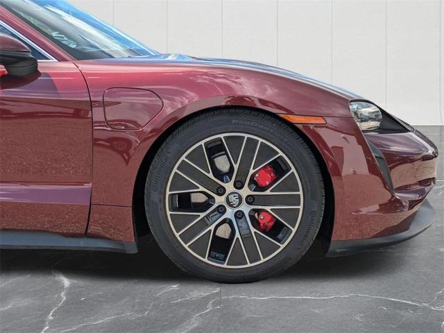 Photo of 2021 Carmine Red Porsche Taycan