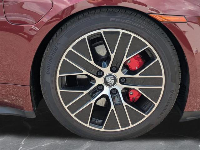 Photo of 2021 Carmine Red Porsche Taycan