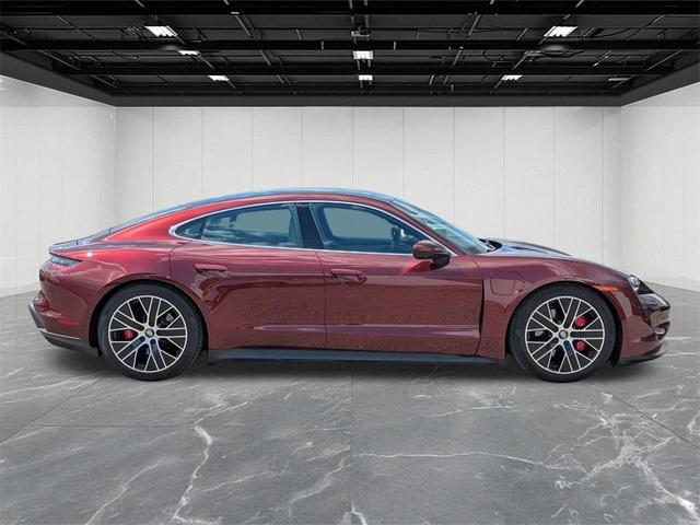 Photo of 2021 Carmine Red Porsche Taycan