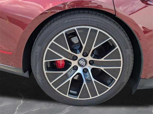 Photo of 2021 Carmine Red Porsche Taycan