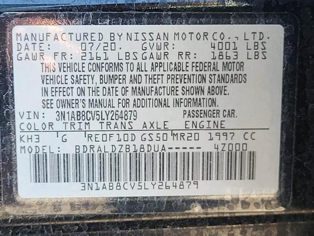 Photo of 2020 Black Nissan Sentra
