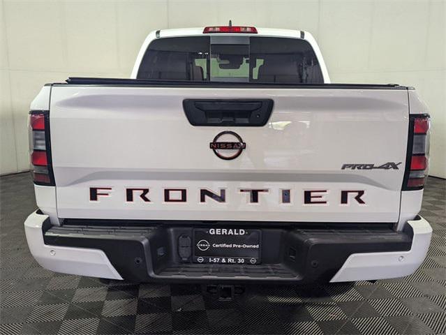 Photo of 2023 Glacier White Nissan Frontier