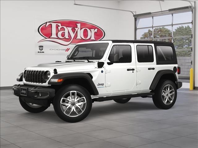 Photo of 2025 Bright White Clearcoat Jeep Wrangler 4xe