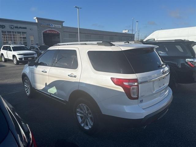 Photo of 2011 White Platinum Clearcoat Metallic Ford Explorer