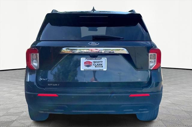 Photo of 2022 STONE BLUE METALLIC Ford Explorer