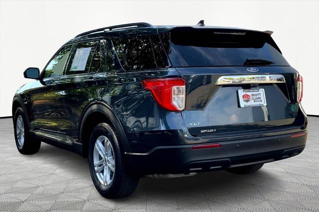 Photo of 2022 STONE BLUE METALLIC Ford Explorer