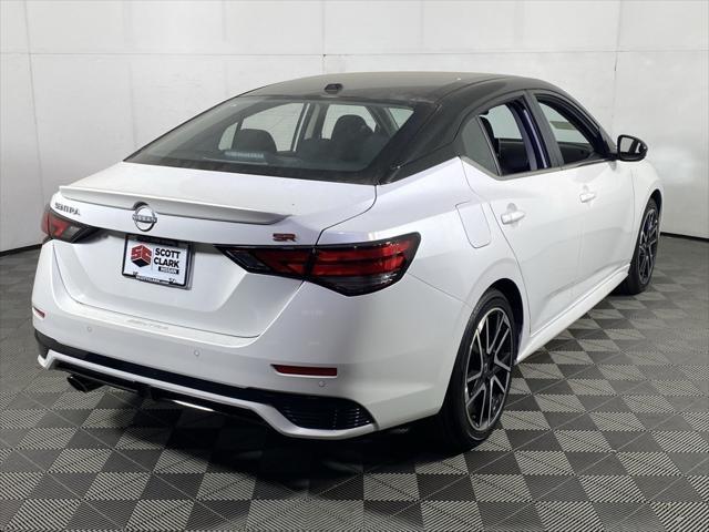 Photo of 2025 Aspen White Tricoat/Super Black Nissan Sentra