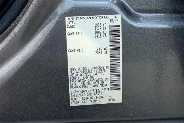 Photo of 2023 Gun Metallic Nissan Altima