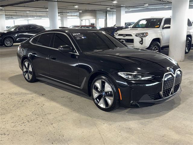 Photo of 2024 Black Sapphire Metallic BMW i4 Gran Coupe