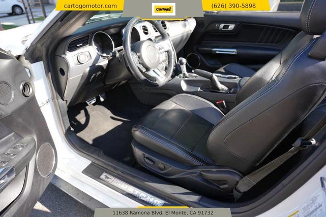 Photo of 2021 White Ford Mustang