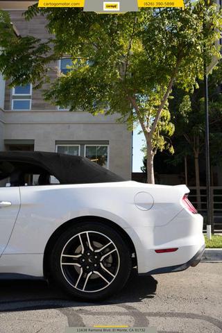 Photo of 2021 White Ford Mustang