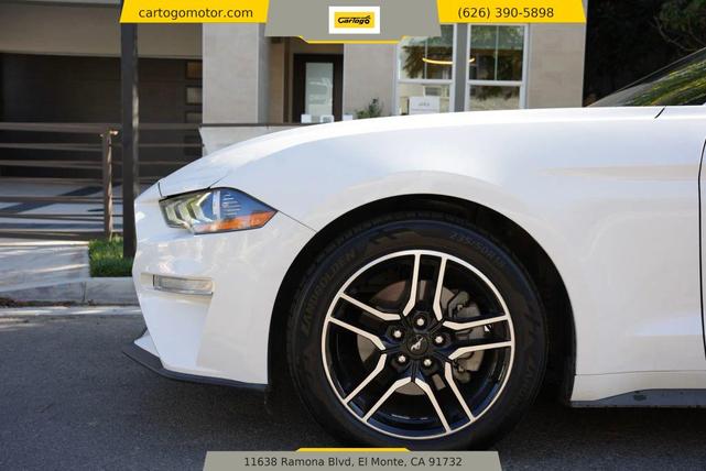 Photo of 2021 White Ford Mustang