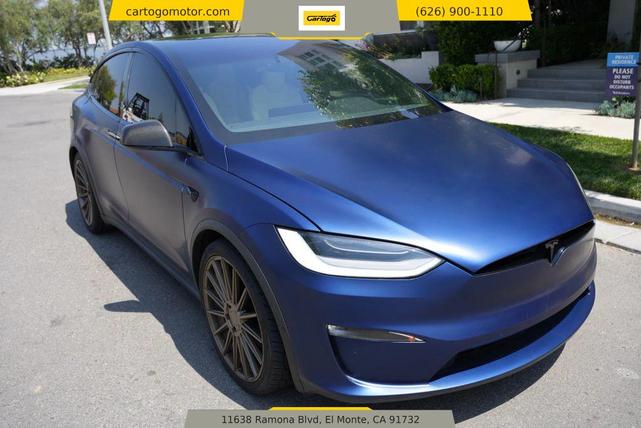 Photo of 2022 Blue Tesla Model X