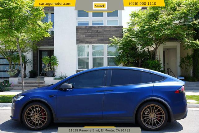 Photo of 2022 Blue Tesla Model X