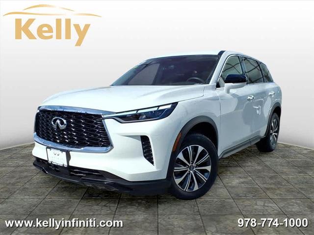 Photo of 2024 Glacier White INFINITI QX60