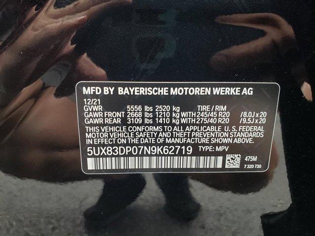 Photo of 2022 Black Sapphire Metallic BMW X3