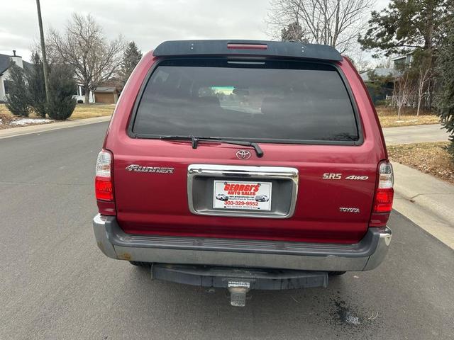 Photo of 2002 Maroon Toyota 4Runner