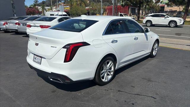 Photo of 2024 White Cadillac CT4