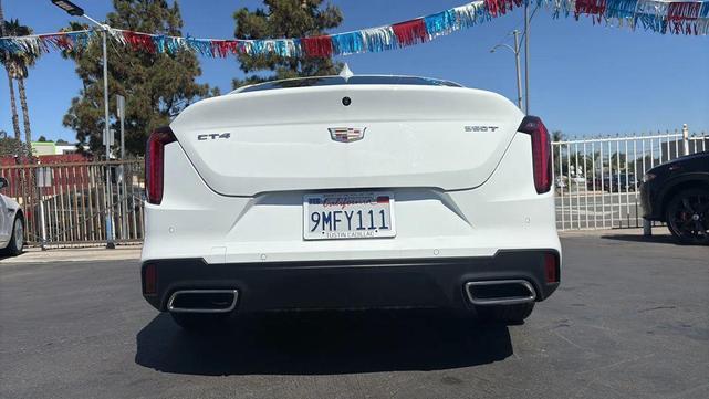 Photo of 2024 White Cadillac CT4