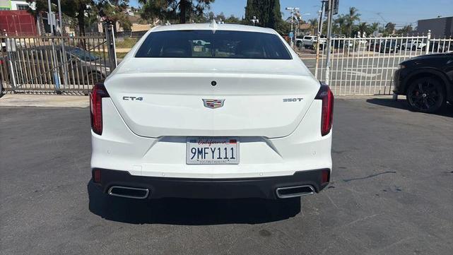 Photo of 2024 White Cadillac CT4