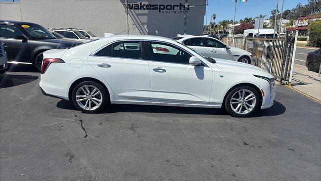 Photo of 2024 White Cadillac CT4