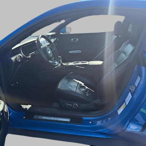 Photo of 2019 Velocity Blue Metallic Ford Mustang
