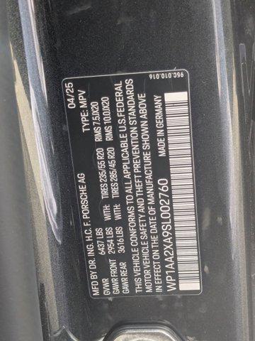 Photo of 2025 Volcano Grey Metallic Porsche Macan
