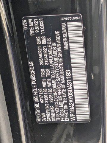Photo of 2025 Chromite Black Metallic Porsche Cayenne