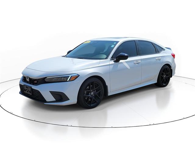 Photo of 2022 Platinum White Pearl Honda Civic Si