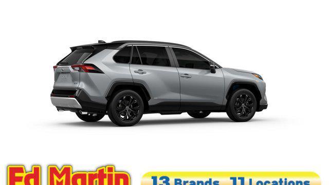 Photo of 2025 Silver Sky Metallic/Midnight Black Metallic Toyota RAV4 Hybrid