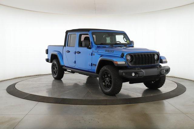 Photo of 2024 Hydro Blue Pearlcoat Jeep Gladiator