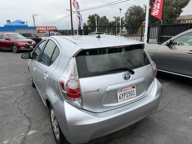 Photo of 2012 Classic Silver Metallic Toyota Prius c