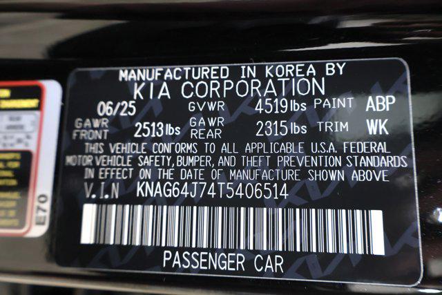 Photo of 2026 AURORA BLACK Kia K5
