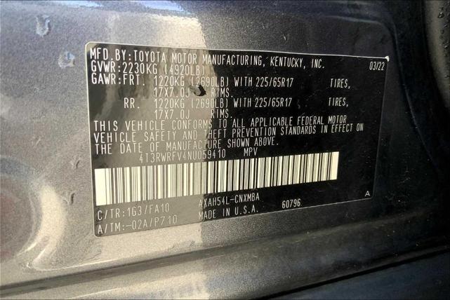 Photo of 2022 Magnetic Gray Metallic Toyota RAV4 Hybrid
