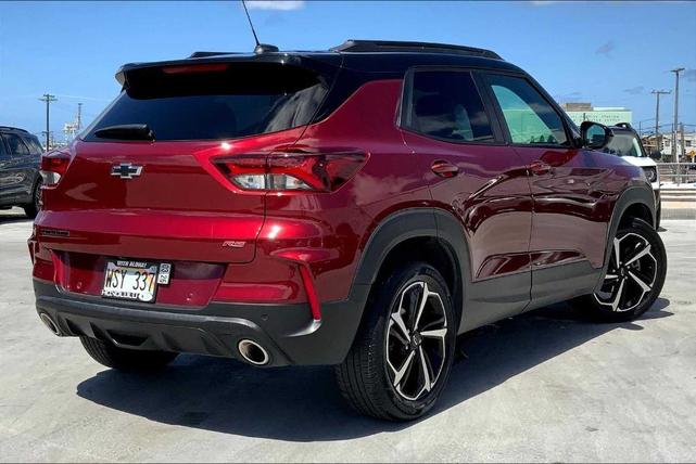 Photo of 2023 Crimson Metallic Chevrolet Trailblazer