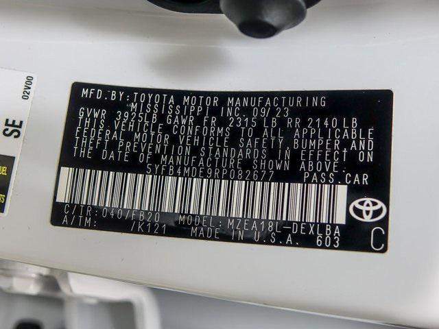 Photo of 2024 Ice Cap Toyota Corolla