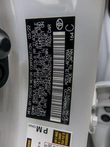 Photo of 2022 White Toyota Corolla