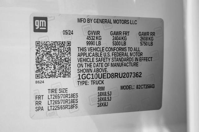 Photo of 2024 Summit White Chevrolet Silverado EV
