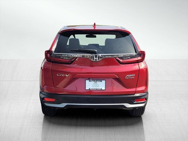 Photo of 2022 Radiant Red Metallic Honda CR-V