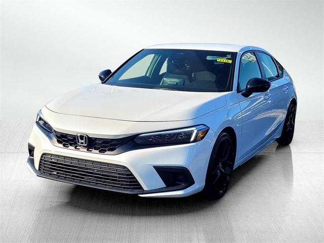Photo of 2023 Platinum White Pearl Honda Civic