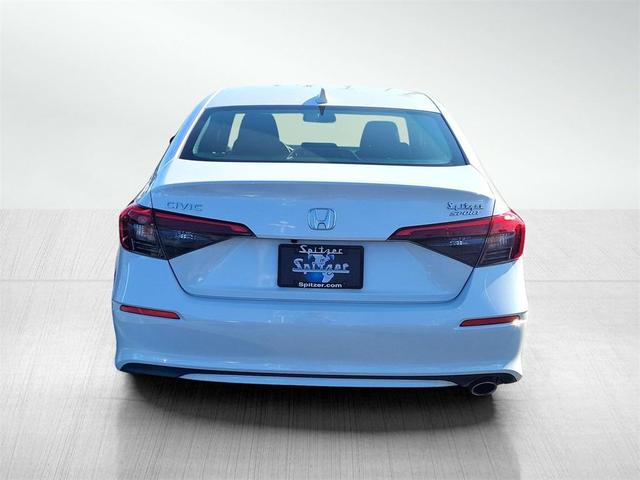 Photo of 2023 Platinum White Pearl Honda Civic